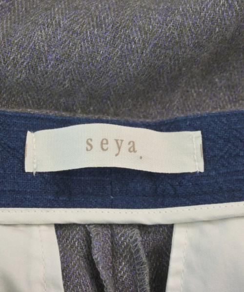 Seya（セヤ）スラックス グレー サイズ:XS レディース/2200605441057