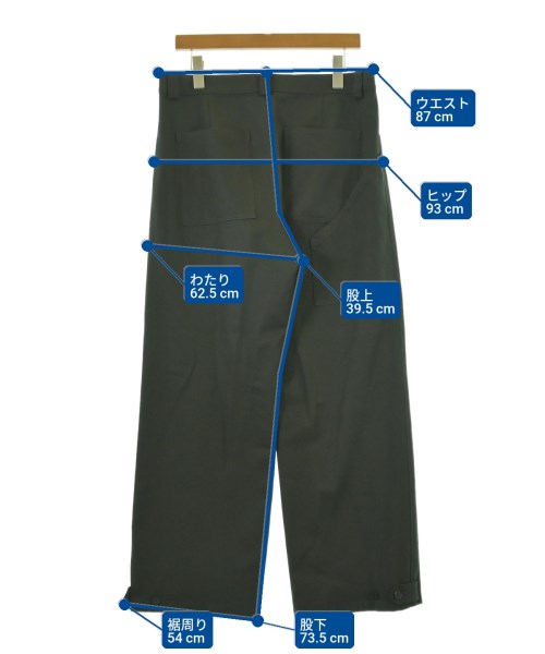 Seya（セヤ）スラックス グレー サイズ:3(L位) メンズ/2200678597071