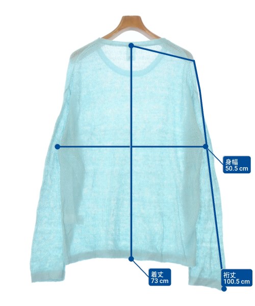 Seya（セヤ）ニット・セーター 青 サイズ:3(L位) メンズ/2200659405111