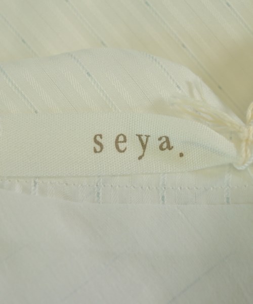 Seya（セヤ）ひざ丈スカート 白 サイズ:XS レディース/2200717349043