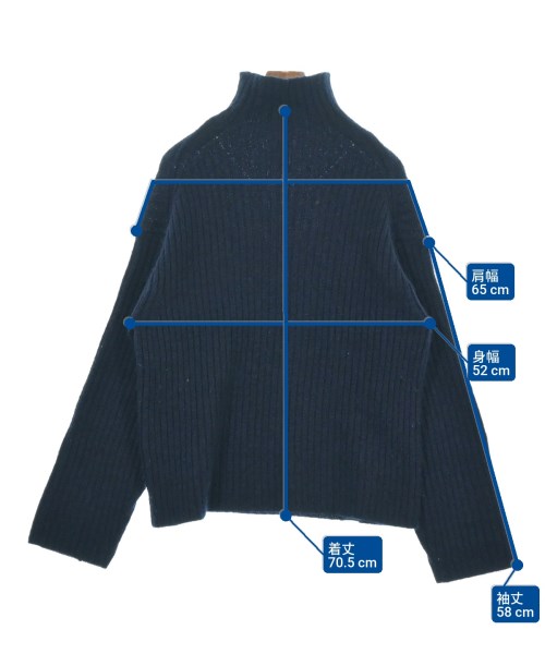 Seya（セヤ）ニット・セーター 紺 サイズ:1(S位) メンズ/2200646597058