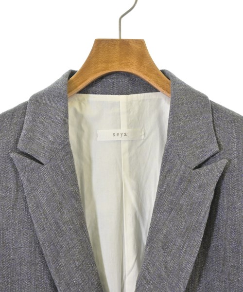 Seya（セヤ）カジュアルジャケット グレー サイズ:L メンズ/2200646713021