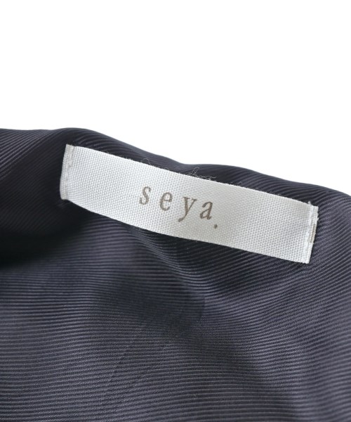 Seya（セヤ）マフラー 黒 サイズ:- レディース/2200721944180