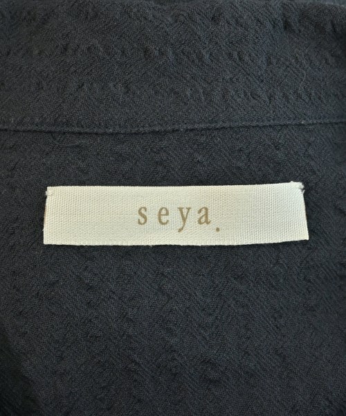 Seya（セヤ）カジュアルシャツ 紺 サイズ:XL メンズ/2200727926029