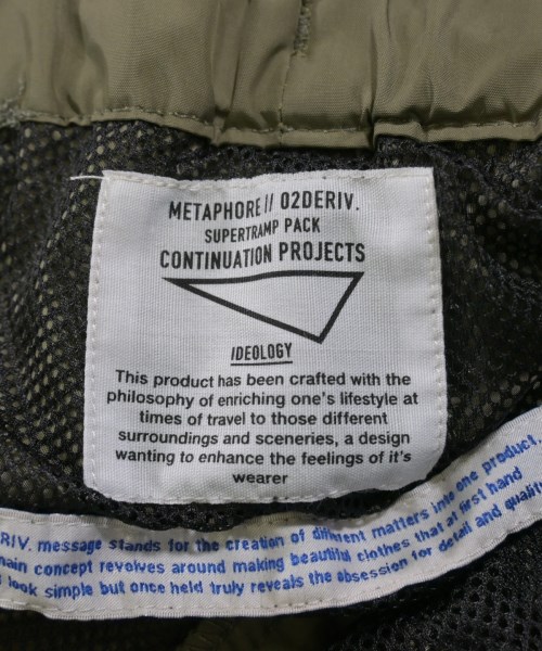 METAPHORE（メタファー）ショートパンツ カーキ サイズ:3(L位) メンズ/2200619072384