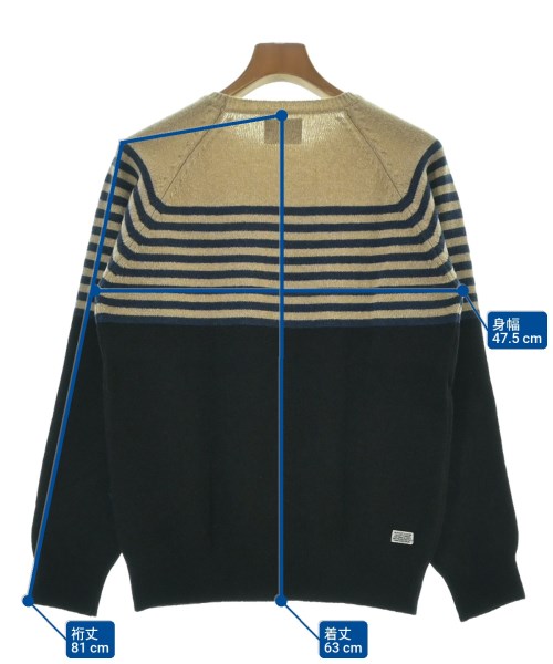 METAPHORE（メタファー）ニット・セーター 黒 サイズ:3(L位) メンズ/2200619072483