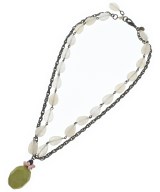 David Aubrey（デイヴィッド　オーブリー）ネックレス 緑 サイズ:- レディース/2200643808300