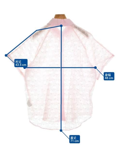 GHOSPELL（ゴスペル）カジュアルシャツ ピンク サイズ:F レディース/2200646333687