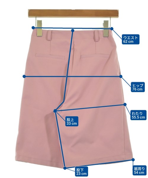 GHOSPELL（ゴスペル）ショートパンツ ピンク サイズ:XS レディース/2200649648061