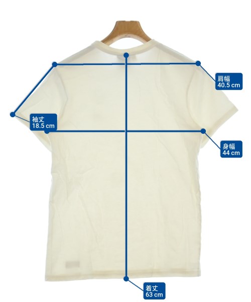 BLEU de PANAME（ブルードゥパナム）Tシャツ・カットソー 白 サイズ:S メンズ/2200631301011