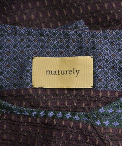 maturely（マチュアリー）ワンピース 赤 サイズ:F レディース/2200633437121