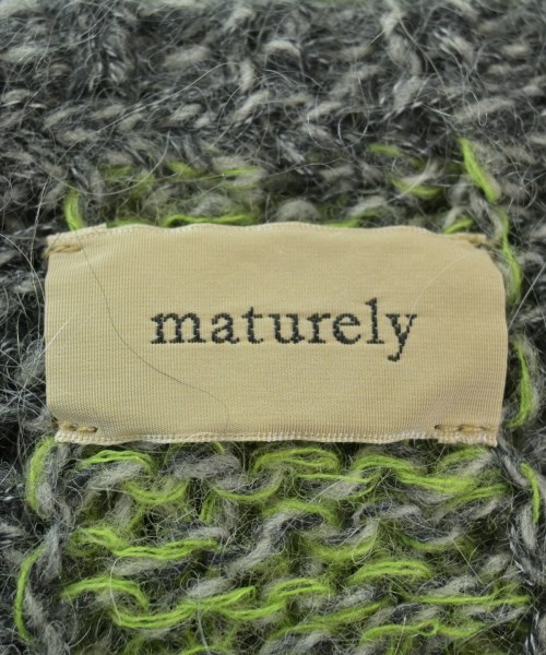 maturely（マチュアリー）カーディガン 黒 サイズ:F レディース/2200631847045