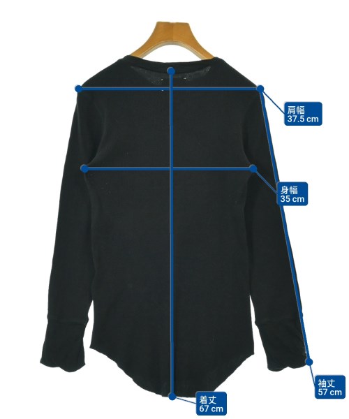 maturely（マチュアリー）Tシャツ・カットソー 黒 サイズ:F レディース/2200641055058