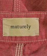 maturely（マチュアリー）オールインワン/サロペット 赤 サイズ:F レディース/2200612548053