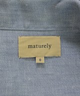 maturely（マチュアリー）シャツワンピース 青 サイズ:0(XS位) レディース/2200694662036