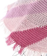 maturely（マチュアリー）ストローハット ピンク サイズ:- レディース/2200651449083