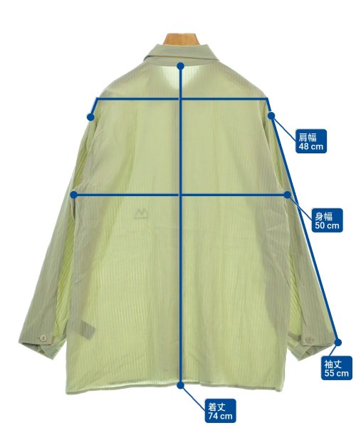 maturely（マチュアリー）カジュアルシャツ 緑 サイズ:1(S位) レディース/2200651977081