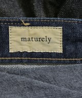 maturely（マチュアリー）デニムパンツ 紺 サイズ:XS レディース/2200661378205