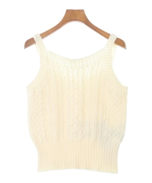 maturely(マチュアリー)ニット・セーター 白 サイズ:F/2200662108085