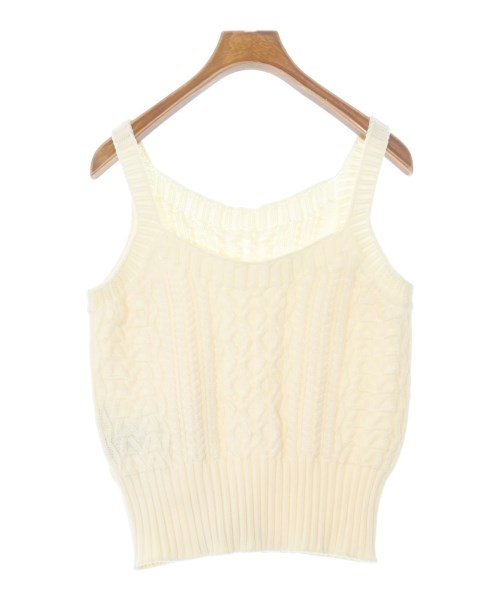 maturely（マチュアリー）ニット・セーター 白 サイズ:F レディース/2200662108085