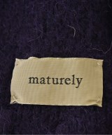 maturely（マチュアリー）マフラー 紫 サイズ:- レディース/2200685188071