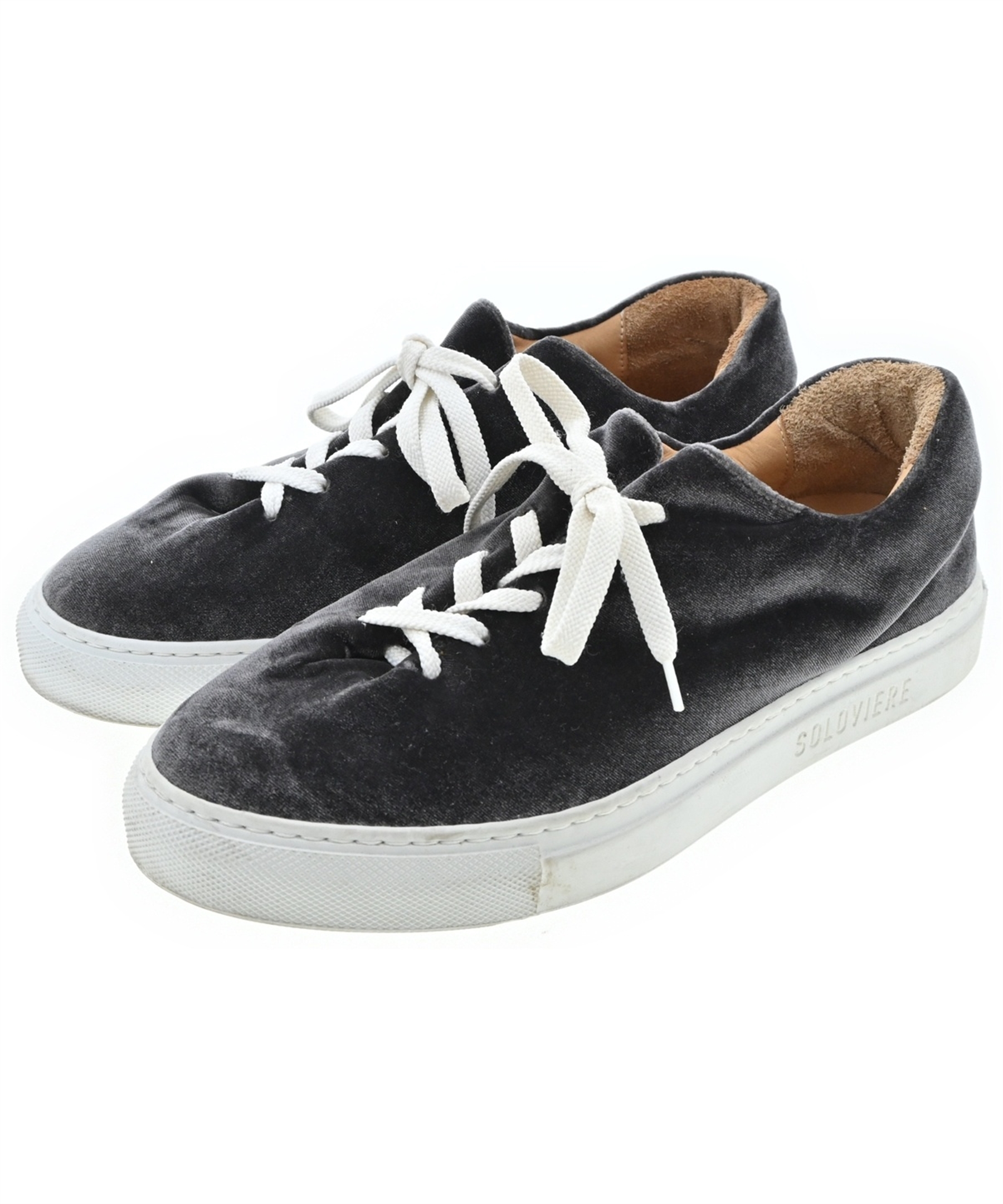 SOLOVIERE（ソロヴィエール）スニーカー グレー サイズ:EU37(23.5cm位