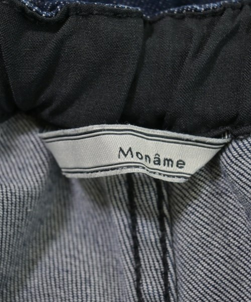 Moname（モナーム）デニムパンツ 紺 サイズ:S レディース/2200605200036