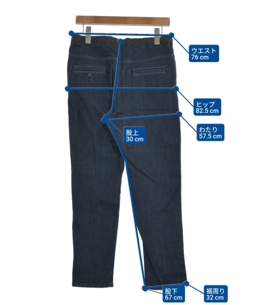 Moname（モナーム）デニムパンツ 紺 サイズ:M レディース/2200671972028