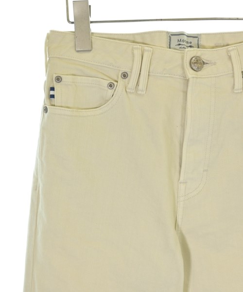 Moname（モナーム）デニムパンツ 白 サイズ:24(S位) レディース/2200677879048