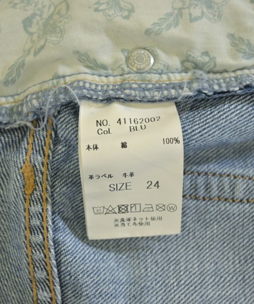 Moname（モナーム）デニムパンツ 青 サイズ:24(S位) レディース/2200706064025