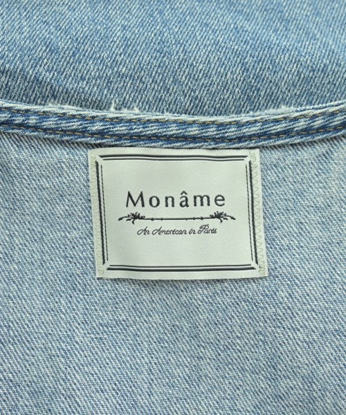 Moname（モナーム）デニムジャケット 青 サイズ:F レディース/2200671089030