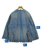 Moname（モナーム）デニムジャケット 青 サイズ:F レディース/2200671089030