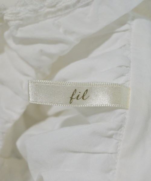 fil（フィル）ブラウス 白 サイズ:F レディース/2200676597103