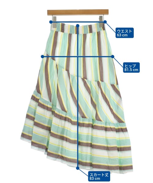 fil（フィル）ロング・マキシ丈スカート 緑 サイズ:-(S位) レディース/2200631873099