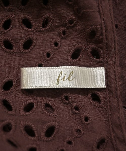 fil（フィル）ワンピース 茶 サイズ:-(M位) レディース/2200645867114