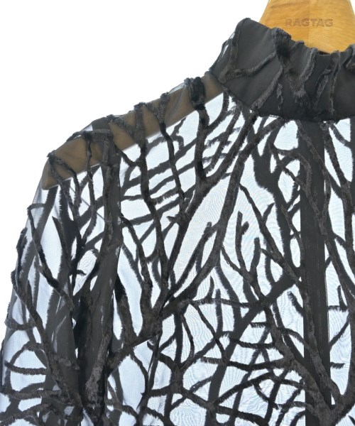 Lautashi（ラウタシー）ブラウス 黒 サイズ:1(S位) レディース/2200625716074