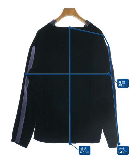 Lautashi（ラウタシー）ブラウス 黒 サイズ:F レディース/2200612503168