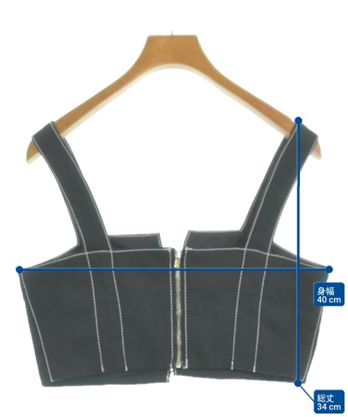 Lautashi（ラウタシー）ブラウス 黒 サイズ:1(S位) レディース/2200612503175