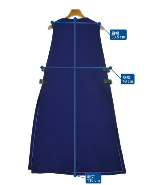 Lautashi（ラウタシー）ベスト 青 サイズ:1(S位) レディース/2200657031039