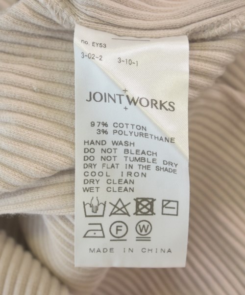 JOINT WORKS（ジョイントワークス）Tシャツ・カットソー ベージュ サイズ:-(M位) レディース/2200612728042