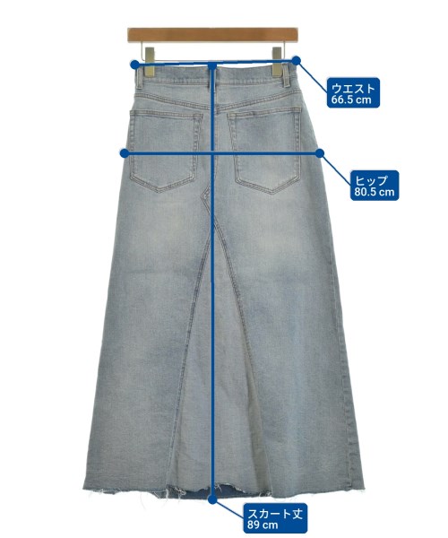 JOINT WORKS（ジョイントワークス）ロング・マキシ丈スカート 青 サイズ:S レディース/2200600871019