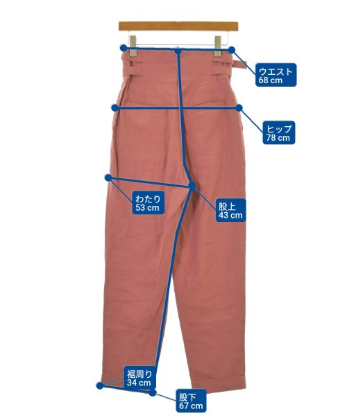 JOINT WORKS（ジョイントワークス）スラックス ピンク サイズ:-(M位) レディース/2200662391012