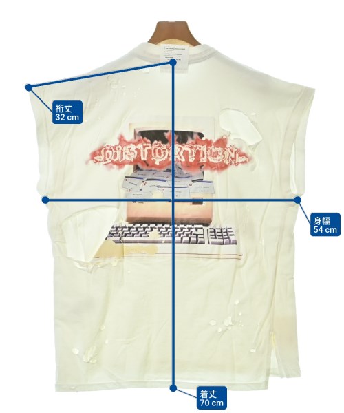 SEVESKIG（セヴシグ）Tシャツ・カットソー 白 サイズ:S メンズ/2200642053107