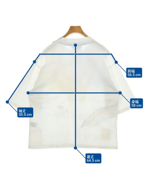 SEVESKIG（セヴシグ）Tシャツ・カットソー 白 サイズ:XXL メンズ/2200628973054