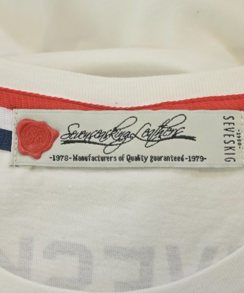 SEVESKIG（セヴシグ）Tシャツ・カットソー 白 サイズ:M メンズ/2200665269097