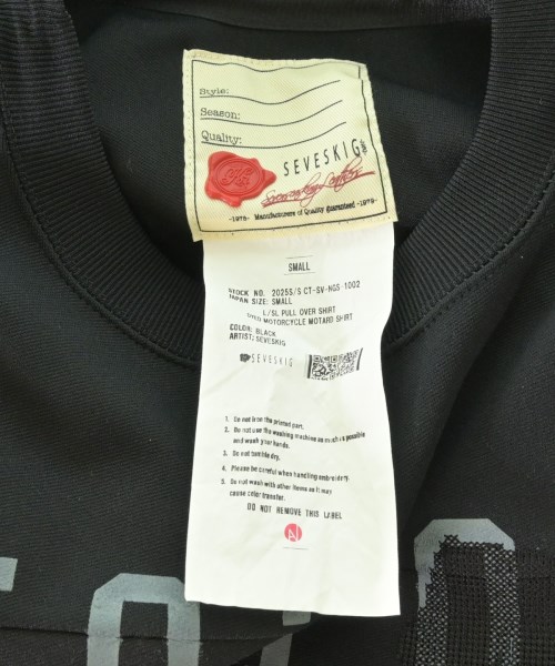 SEVESKIG（セヴシグ）Tシャツ・カットソー 黒 サイズ:S メンズ/2200726316050