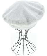 MANIERA（マニエラ）ハンチング・ベレー帽 白 サイズ:F レディース/2200664880040