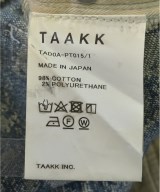 Taakk（ターク）デニムパンツ 青 サイズ:1(S位) レディース/2200628314024