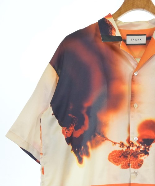 Taakk（ターク）カジュアルシャツ オレンジ サイズ:1(S位) メンズ/2200632764037