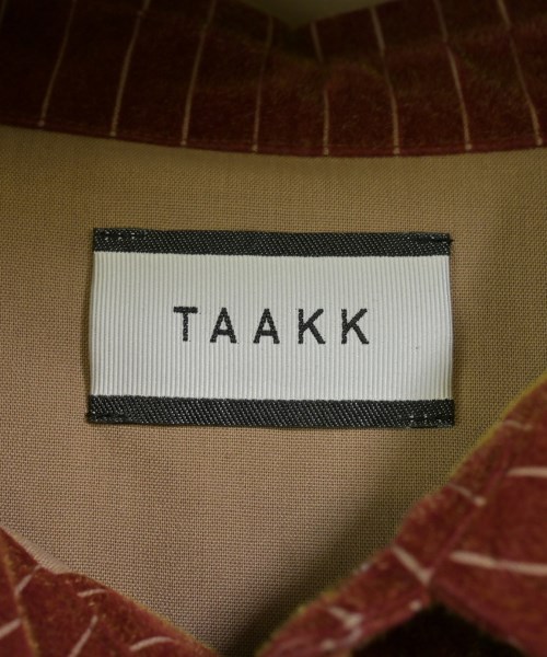 Taakk（ターク）カジュアルシャツ ベージュ サイズ:3(L位) メンズ/2200619295011